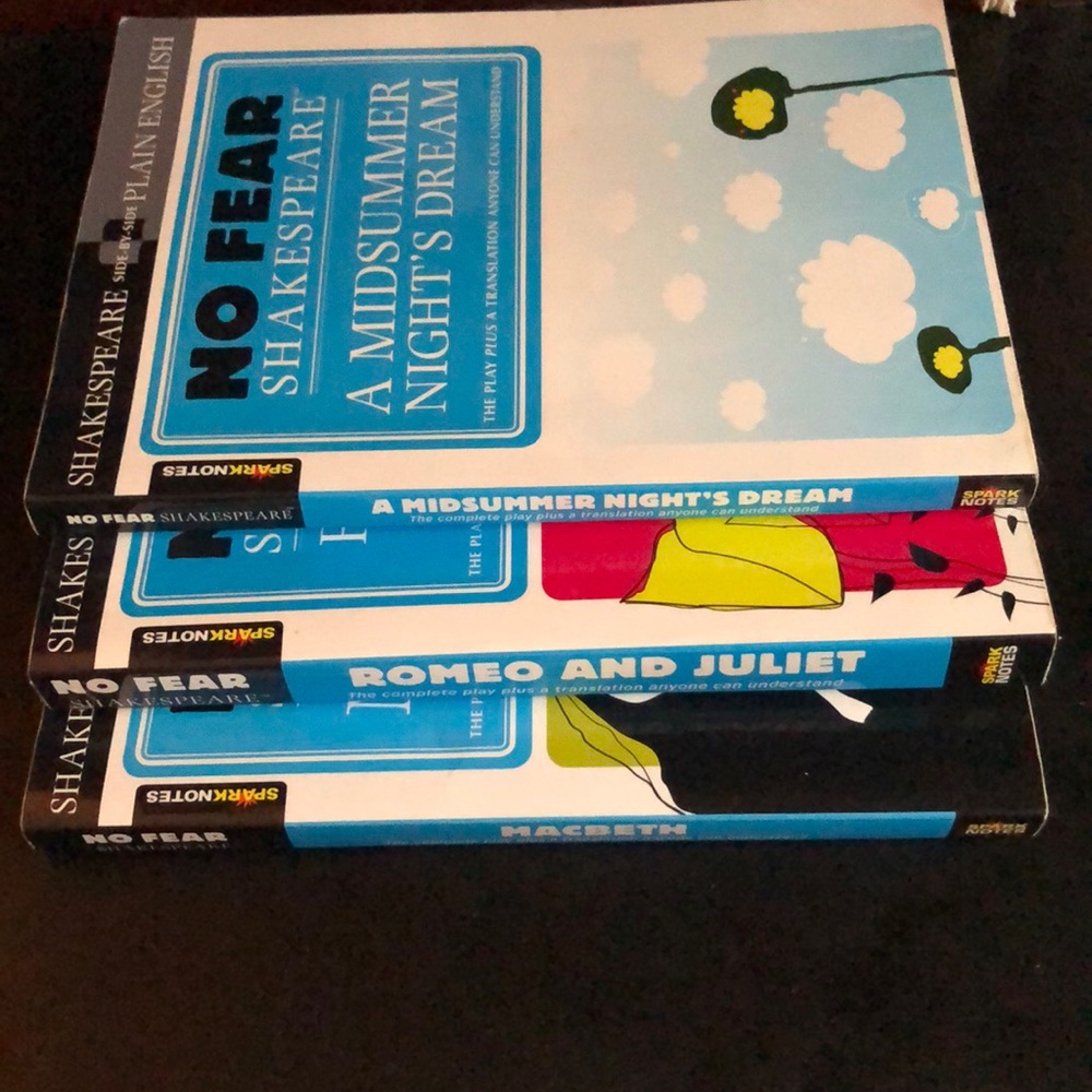 No Fear Shakespeare Book Collection